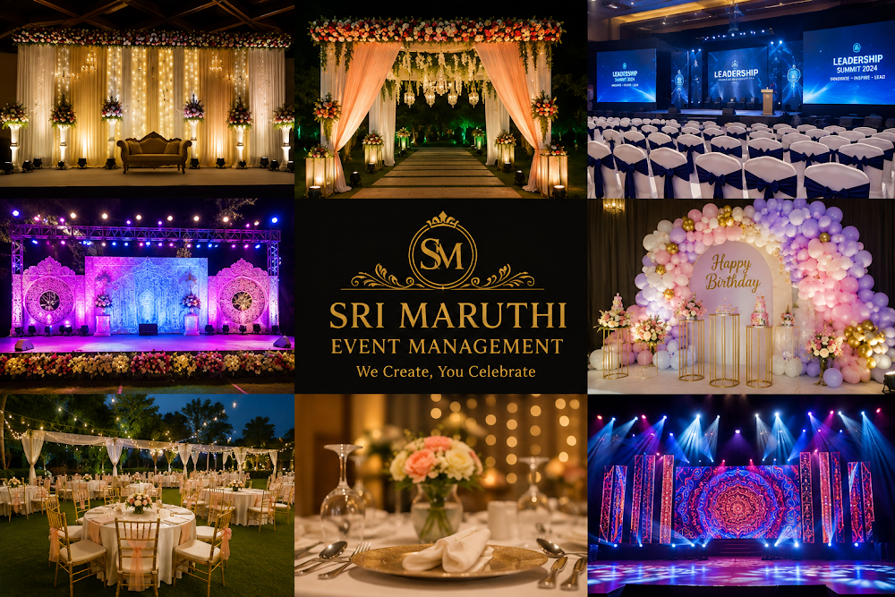 SRI MARUTHI EVENT MANAGEMENT — Wedding Caterer in Jubilee Hills, Hyderabad