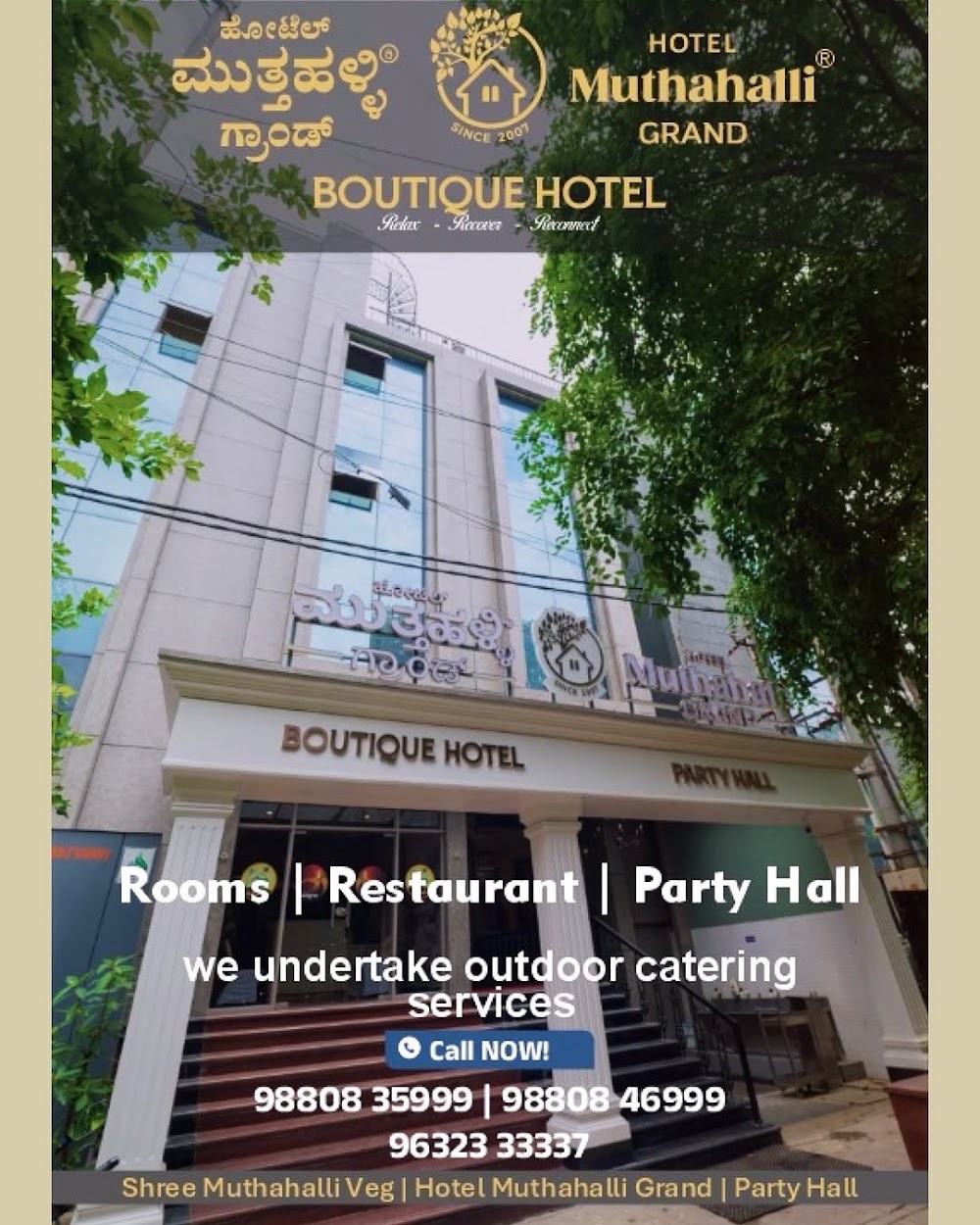 Shree Muthahalli A/c Party Hall — Wedding Hall in HSR Layout, Bangalore