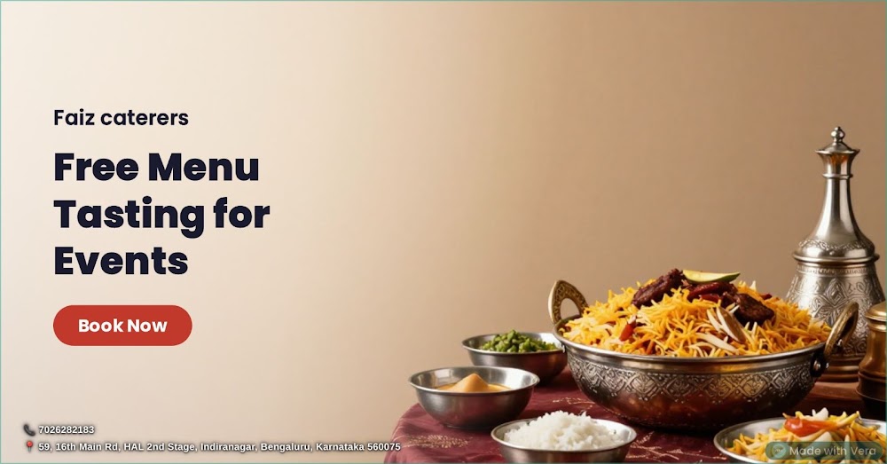 Faiz caterers — Wedding Caterer in Indiranagar, Bangalore