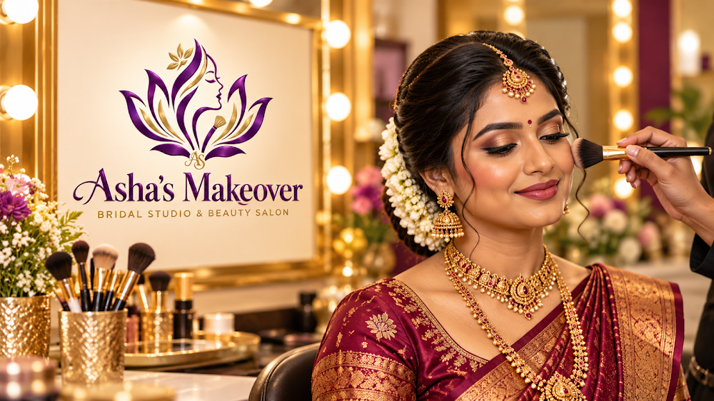 Asha's makeover bridal studio & Beauty Salon — Bridal Makeup Artist in Rajajinagar, Bangalore