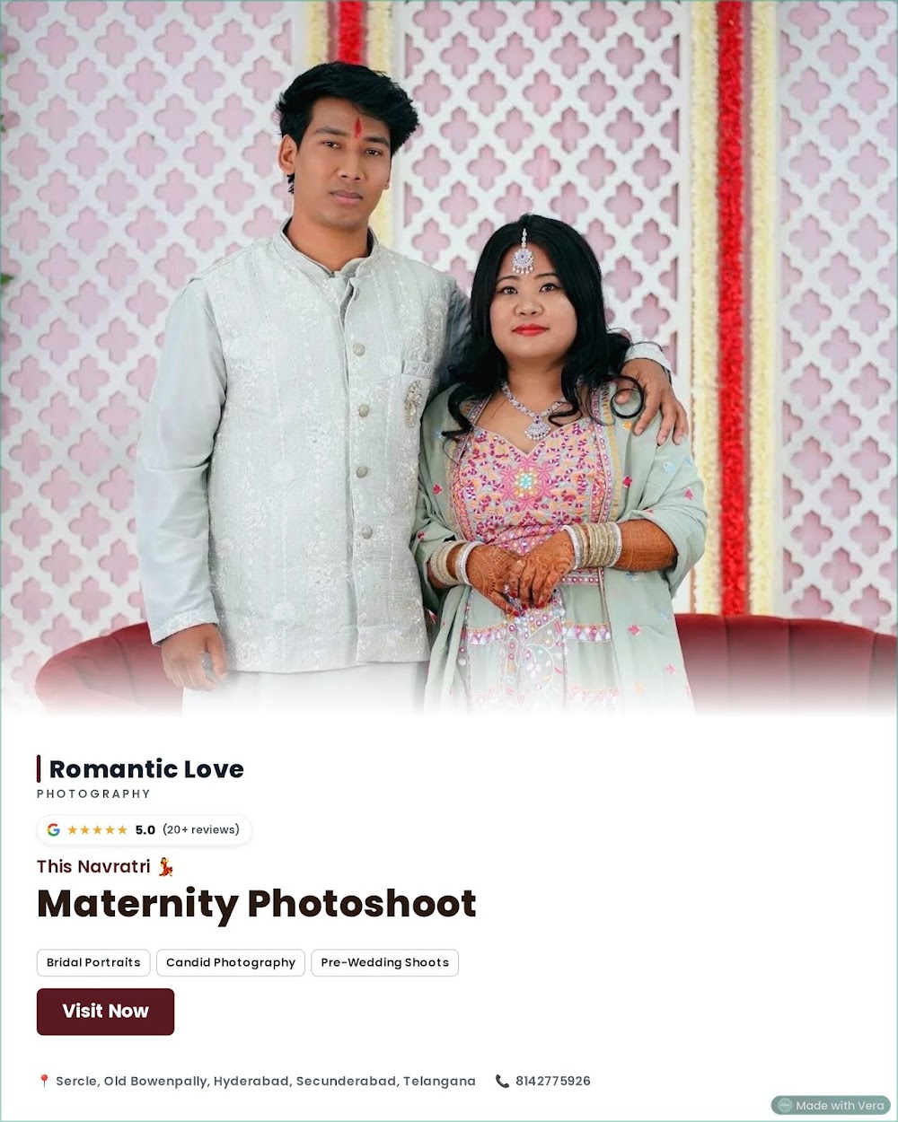 Romantic Love Photography — Wedding Photographer in Secunderabad, Hyderabad